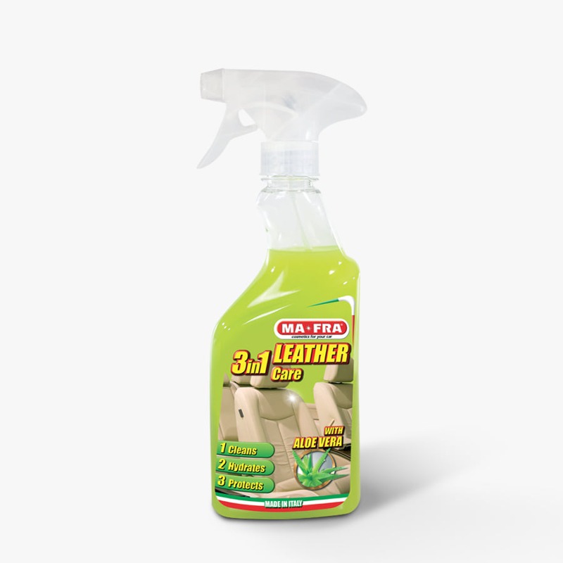 마프라 가죽세정제 트리트먼트 3in1 레더 500ml