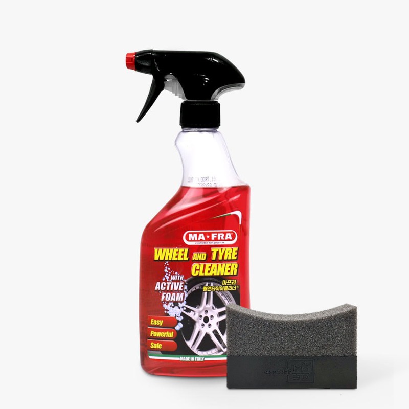 마프라 휠클리너 휠앤타이어클리너 500ml+타이어 어플