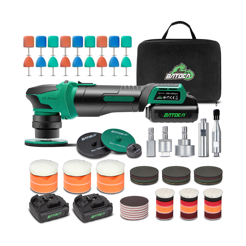 [초기불량AS가능]  바토카 S4 코드리스 미니 나노 싱글/듀얼 폴리셔 키트