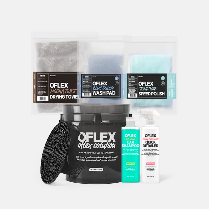 오플렉스 자동차 초보 셀프세차용품 10종 세트