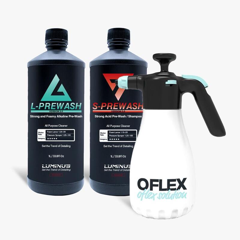 루미너스 에스프리워시1L + 엘 프리워시1L + 압축분무기