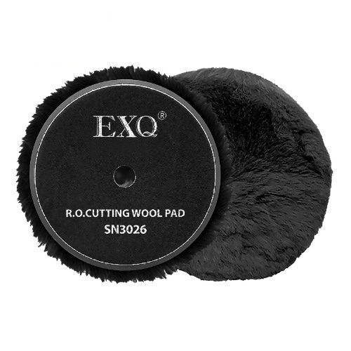 EXQ 싱글 초벌연마용 블랙 울패드 200mm SN3026