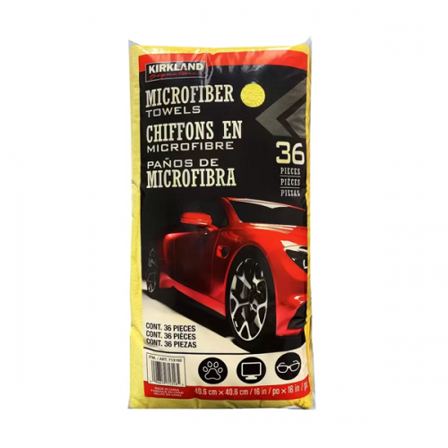 커클랜드 다용도 극세사 타월 36개 40cmx40cm