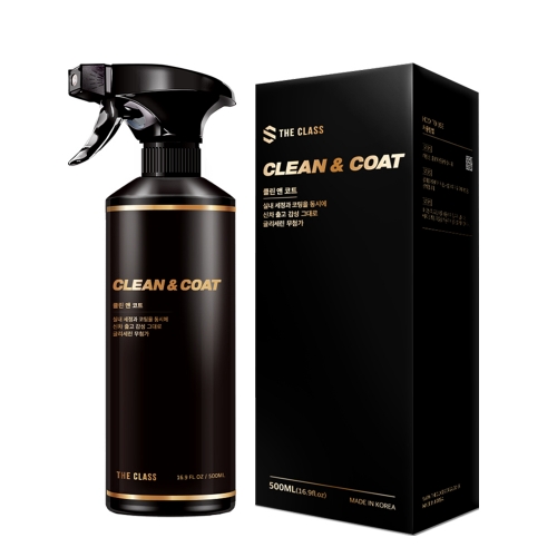 더클래스 클린앤코트 실내 세정 코팅제 500ml
