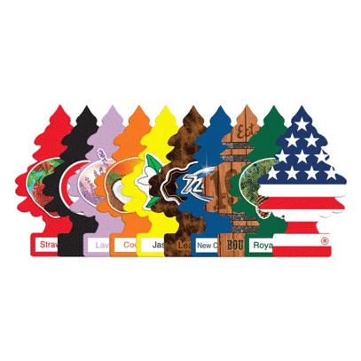 리틀트리 차량용 방향제 TREE 종이 방향제 걸이형 자동차 실내 냄새제거