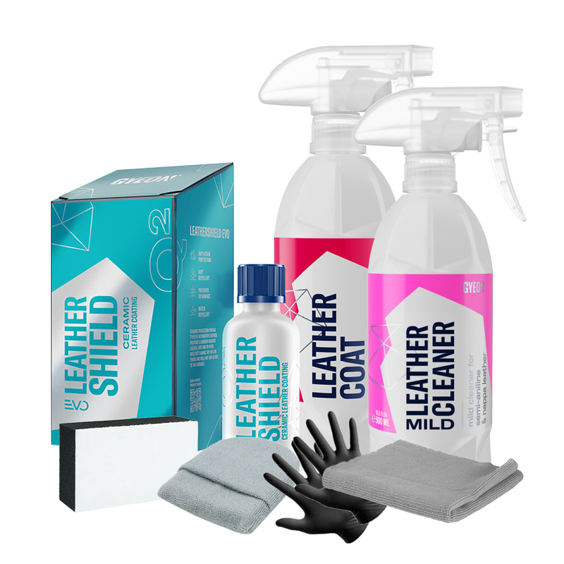 기온쿼츠 셀프 가죽 코팅 관리 마일드 풀세트 중형차 대형차