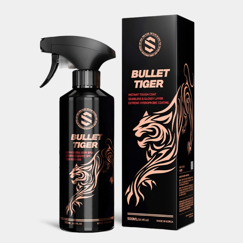 더클래스 불렛 타이거 카나우바 500ml 조선 물왁스 광택코팅제 퀵디테일러